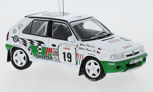 Skoda Felicia Kit Car No.19 Rally Tour de Corse 1995 Sibera/Gross - 1:43